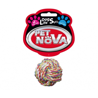 Pet Nova rope ball 5cm